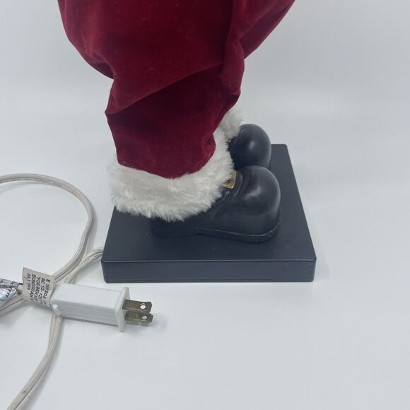 VINTAGE MR SANTA CLAUS TELCO MOTION-ETTES 1996 24” ANIMATED LIGHTED - Picture 7 of 13